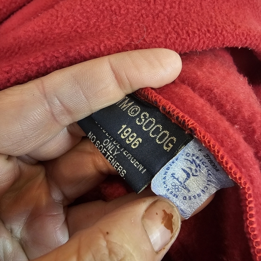 VINTAGE Sydney 2000 Olympic Zip-Up Fleece Jacket Embroidered - Picture 7 of 8
